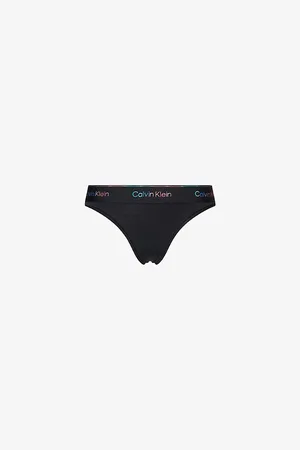 Calvin Klein Womens Icon Pride Stretch-Jersey Thong
