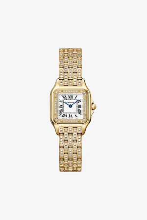 Cartier Crwjpn0059 Panthère De Small 18ct Yellow- and 1.54ct Diamond Quartz Watch