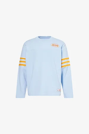 AWAKE NY Mens Varsity Striped Cotton-Jersey T-Shirt