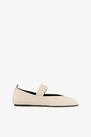 Tony Bianco Womens Hawaii Strap Leather Ballet Flats
