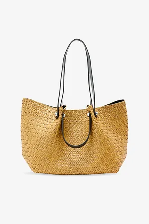 AllSaints Womens Allington Straw Tote Bag
