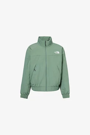 The North Face Mens Nse Insulated Embroidered-Logo Cotton-Blend Jacket