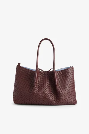 Bottega Veneta Womens Pinacoteca Leather Tote Bag