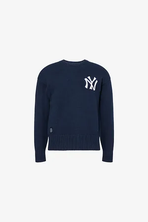 Ralph Lauren Mens x mlb Collection Ny Yankees Cotton-Knit Jumper