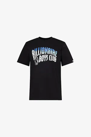 Billionaire Boys Club Mens Great Wave Graphic-Print Cotton T-Shirt