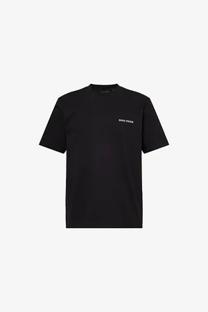 Daily paper Mens Craft Graphic-Print Cotton T-Shirt