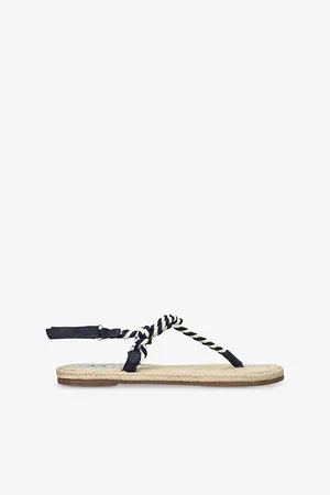 MANEBI Womens Yucatán Rope and Jute Sandals