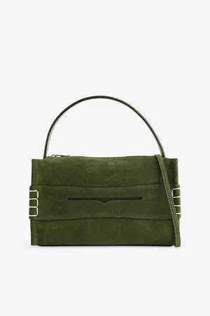 J.W.Anderson Womens Loafer Suede Shoulder Bag
