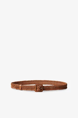 Claudie Pierlot Womens Braided Leather Belt