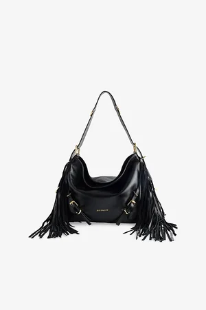 Givenchy Womens Voyou Medium Leather Shoulder Bag