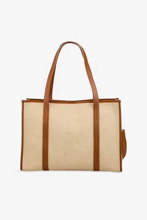 Sandro Womens Branded Canvas Tote Bag