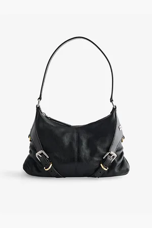 Givenchy Womens Voyou Harness Medium Leather Shoulder Bag