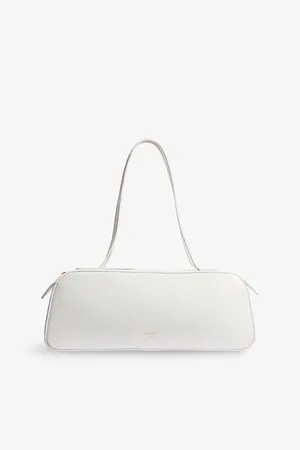 Khaite Womens Simona Leather Shoulder Bag
