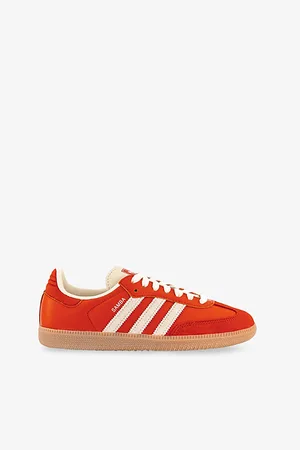 adidas Womens Samba Og Leather Low-Top Trainers