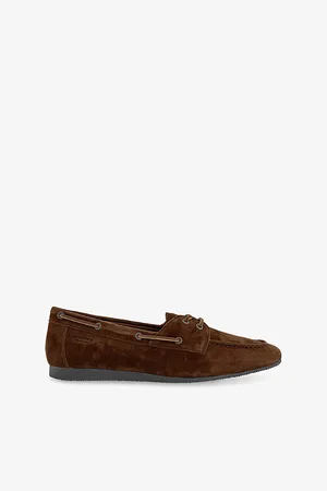 Vagabond Womens Hillary Suede Boat Shoes