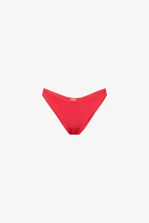 Seafolly Womens Sea Dive Mid-Rise Bikini Bottoms
