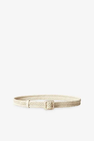 Claudie Pierlot Womens Braided Leather Belt