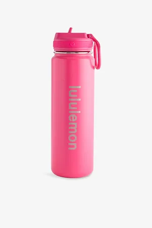 Lululemon Womens Back To Life Straw Lid Sport Bottle 710ml