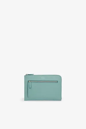 SMYTHSON Ludlow Flat Leather Travel Organiser