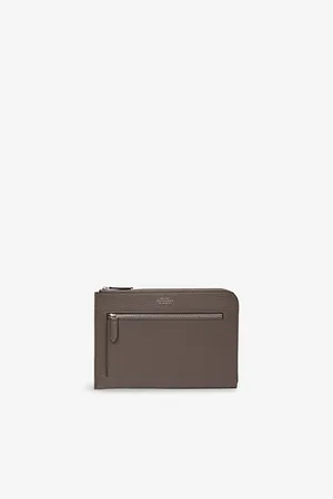 SMYTHSON Ludlow Flat Leather Travel Organiser