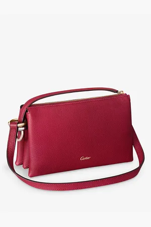 Cartier Womens Trinity Mini Leather Shoulder Bag
