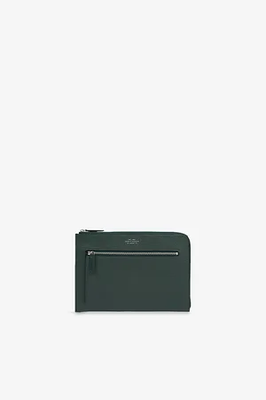 SMYTHSON Ludlow Flat Leather Travel Organiser