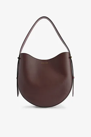 Victoria Beckham Womens Dia Hobo Leather Shoulder Bag