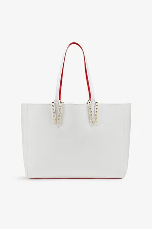 Christian Louboutin Womens Cabata Small Leather Tote Bag