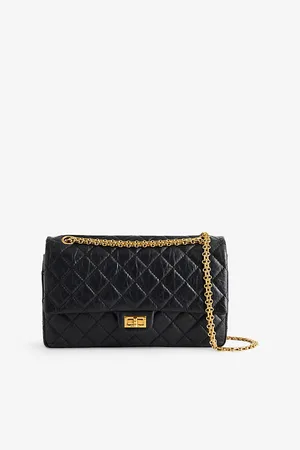 Reselfridges Womens Pre-Loved Chanel Reissue 2.55 Flap Leather Shoulder Bag