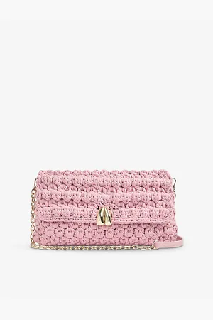LK Bennett Womens Larna Crochet Clutch Bag