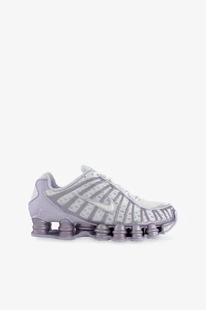 Nike Womens Shox Tl Leather, Mesh and Shell Low-Top Trainers