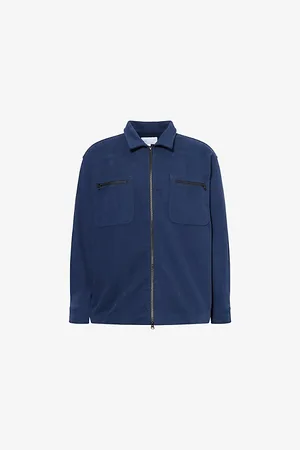 Adsum Mens Brushed Fleece Cotton Overshirt