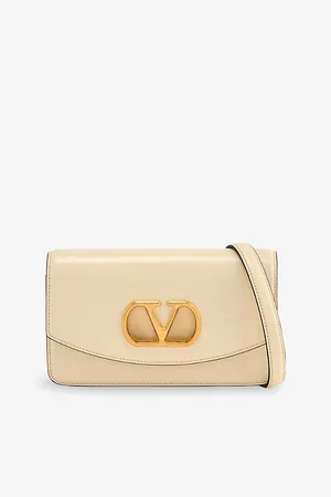 VALENTINO GARAVANI Womens Vain Small Leather Clutch Bag
