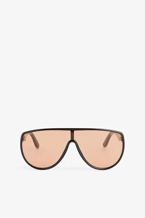 Tom Ford Mens Ft1182 Achilles Pilot-Frame Acetate Sunglasses