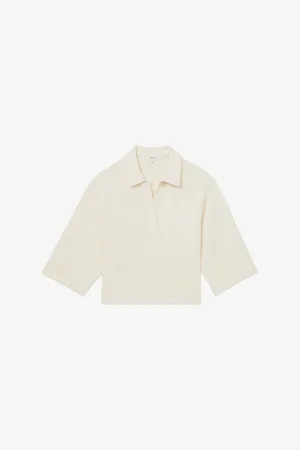 Reiss Womens Jodie Raglan-Sleeve Relaxed-Fit Stretch-Jersey Jumper
