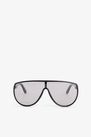 Tom Ford Mens Ft1182 Achilles Pilot-Frame Acetate Sunglasses