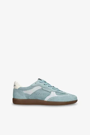 Sam Edelman Womens Kallen Suede Low-Top Trainers