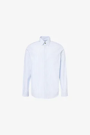 Paul Smith Mens Striped Long-Sleeved Cotton Shirt