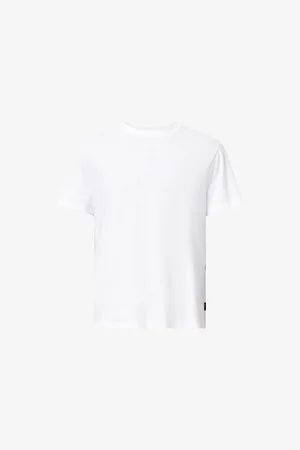 AllSaints Mens Slater Crewneck Short-Sleeve Cotton T-Shirt