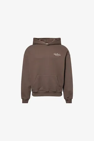 The Couture Club Mens Copyright Logo-Print Cotton Hoody
