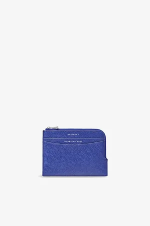ASPINAL OF LONDON Logo-Embossed Zipped Leather Travel Wallet