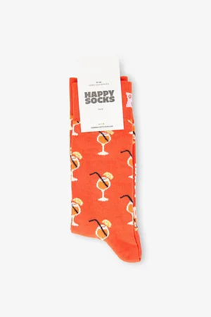 Happy Socks Mens Spritz Cotton-Blend Socks