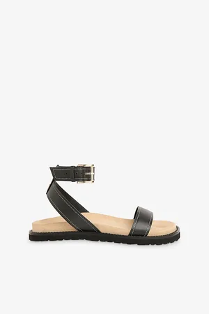Whistles Womens Ottie Flat Leather Sandals