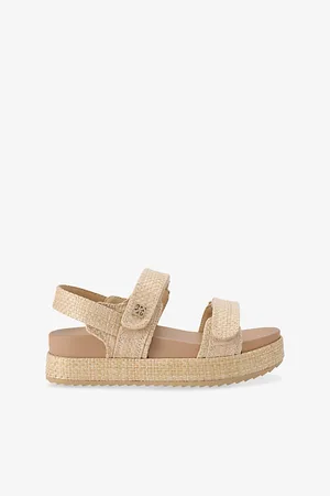 Kurt Geiger Womens Raymond Woven Flat Sandals