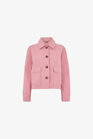 Whistles Womens Marie Patch-Pocket Cotton Jacket