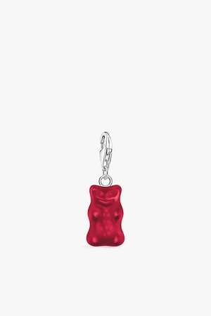 Thomas Sabo Womens x Haribo Goldbear Sterling-Silver and Crystal Glass Charm