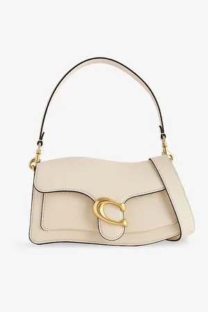 Coach Womens Tabby Twisted Leather Shoulder Bag
