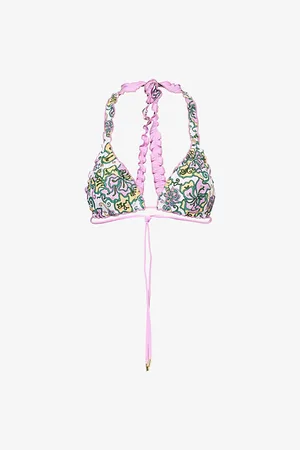 Heidi Klein Womens Reversible Triangle Bikini Top
