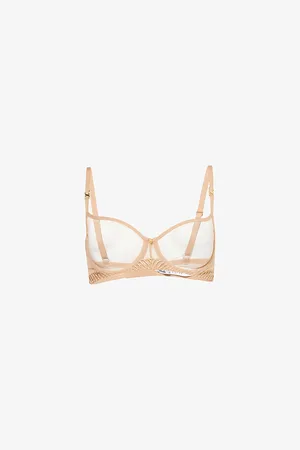 Aubade Womens Sheer Emotion Half-Cup Tulle Bra