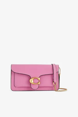 Coach Womens Tabby Chain Leather Clutch Bag